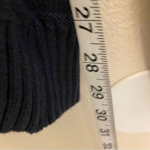 H&M Cotton toggle long Cardigan shawl chunky grandpa fisherman sailor sweater M - Picture 7 of 10